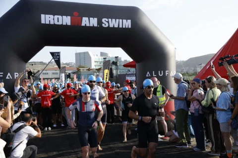 IRONMAN 70.3 Baku gets underway with more than 1,500 participants