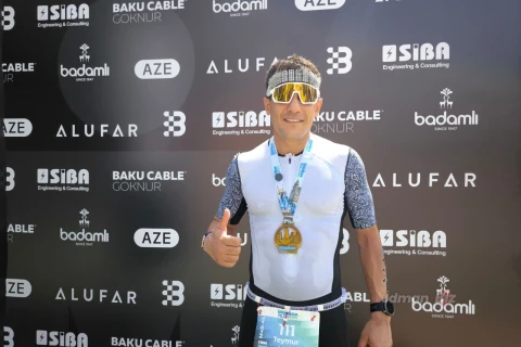 Teymur Fərəcov: “Azarkeşlərin dəstəyi gücüm tükənəndə məni motivasiya etdi” – İDMAN.BİZ “IRONMAN 70.3”də