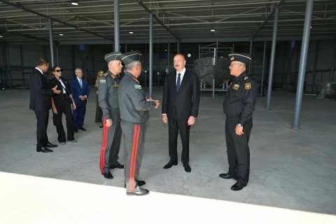 Aziz Yıldırım Azərbaycan Prezidenti İlham Əliyevlə görüşüb - FOTO