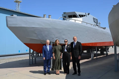 Aziz Yıldırım Azərbaycan Prezidenti İlham Əliyevlə görüşüb - FOTO