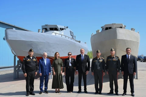 Aziz Yıldırım Azərbaycan Prezidenti İlham Əliyevlə görüşüb - FOTO