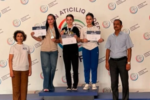 Güllə atıcılığı üzrə Bakı şəhər açıq turniri başa çatıb - FOTO