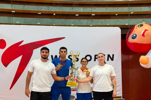 Сборная Азербайджана выиграла Swiss Open по таэквондо
