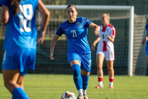 Azərbaycanın U-17 qız millisi Gürcüstana məğlub oldu - FOTO