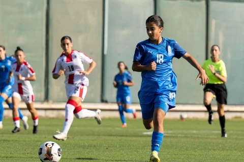 Azərbaycanın U-17 qız millisi Gürcüstana məğlub oldu - FOTO