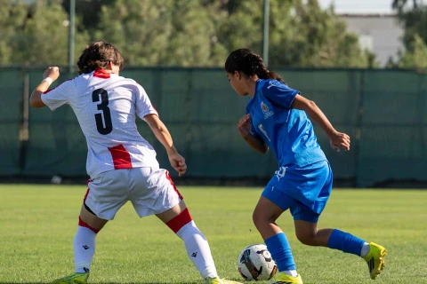 Azərbaycanın U-17 qız millisi Gürcüstana məğlub oldu - FOTO