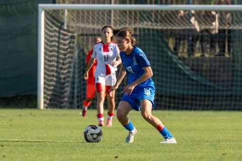 Azərbaycanın U-17 qız millisi Gürcüstana məğlub oldu - FOTO