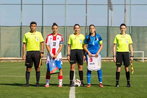 Azərbaycanın U-17 qız millisi Gürcüstana məğlub oldu - FOTO