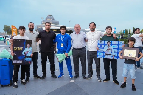 Cüdoçularımız gənclər arasında Avropa çempionatından beş medalla Vətənə qayıdıblar - FOTO