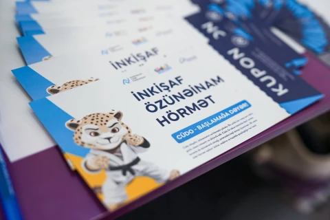 Bakıda keçiriləcək cüdo üzrə dünya çempionatına həsr olunan fan zona yaradılıb - FOTO