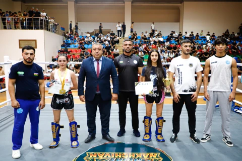 Naxçıvanda 144 idmançının qatıldığı kikboksinq turniri keçirildi - FOTO