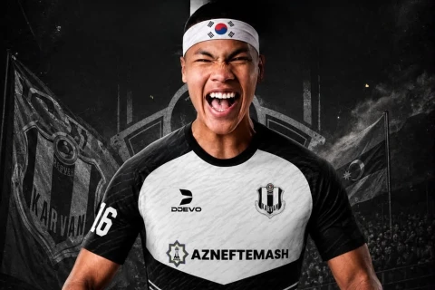 “Karvan-Yevlax” heyətinə koreyalı futbolçu qatdı
