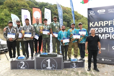 Karpfişinq üzrə Azərbaycan çempionatının qalibləri müəyyənləşib - FOTO