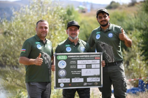 Karpfişinq üzrə Azərbaycan çempionatının qalibləri müəyyənləşib - FOTO