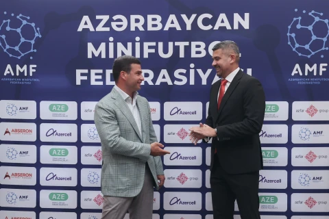 Орхан Мамедов встретился с президентом Всемирной федерации мини-футбола