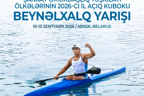 Kayak və kanoeçilərimiz Minskdə beynəlxalq yarışda iştirak edəcəklər