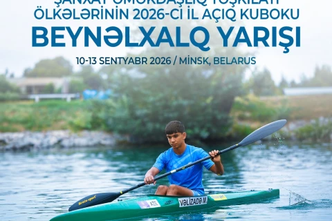 Kayak və kanoeçilərimiz Minskdə beynəlxalq yarışda iştirak edəcəklər