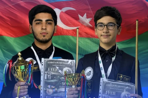 İki bilyardçımız Avropa çempionatında mübarizə aparacaq