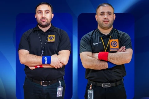 Güləş hakimlərimiz kateqoriyalarını yüksəldiblər