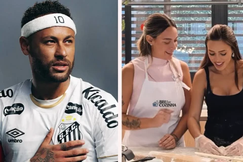 Neymarın həyat yoldaşı futbolçunun keçmiş sevgilisini verilişinə dəvət edib - FOTO