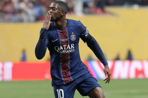Dembele dubl etdi, əfsanəvi fransızı geridə qoydu