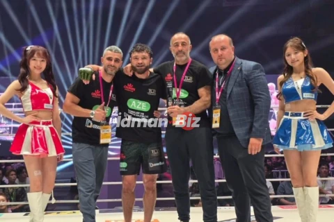 Azərbaycanlı MMA döyüşçüsü “Rizin” turnirinin qalibi oldu