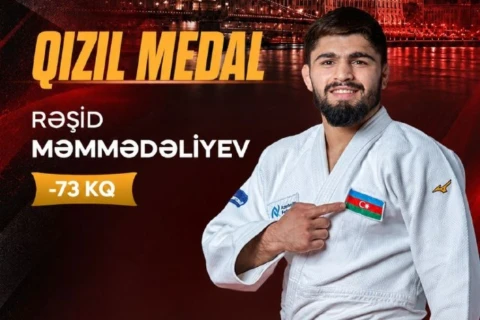 Rəşid Məmmədəliyev Vardanyanı məğlub edərək qızıl medal qazandı