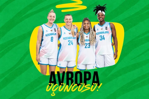 Azərbaycanın 3x3 basketbol millisi Avropada üçüncü oldu - YENİLƏNİB