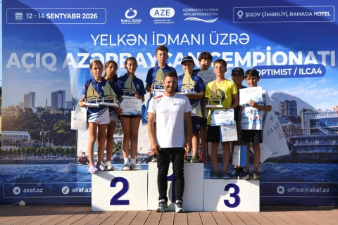 Yelkən idmanı üzrə açıq Azərbaycan çempionatı başa çatıb