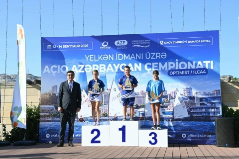 Yelkən idmanı üzrə açıq Azərbaycan çempionatı başa çatıb