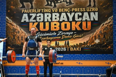 Pauerliftinq və benç-press üzrə Azərbaycan Kuboku keçirilib - FOTO