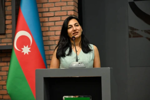 Fərid Qayıbov Azərbaycan İdman Akademiyasının tələbələri ilə görüşüb - FOTO