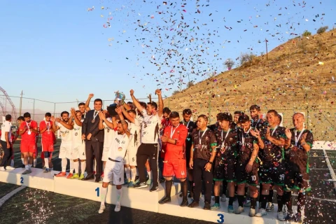 Naxçıvanda ilk dəfə təşkil olunan Minifutbol Kubokuna yekun vurulub - FOTO