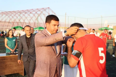 Naxçıvanda ilk dəfə təşkil olunan Minifutbol Kubokuna yekun vurulub - FOTO