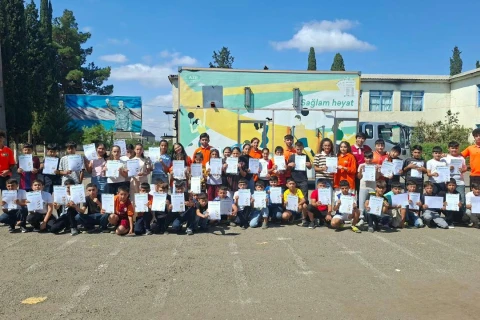 Qazax və Tovuzda “Sağlam həyat” layihəsi keçirilib - FOTO