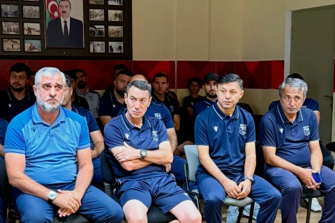 “Sumqayıt” Futbol Akademiyasında AFFA-nın təlimi keçirilib - FOTO