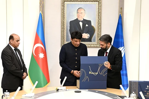 AFFA və PFF arasında əməkdaşlıq məsələləri müzakirə olunub - FOTO