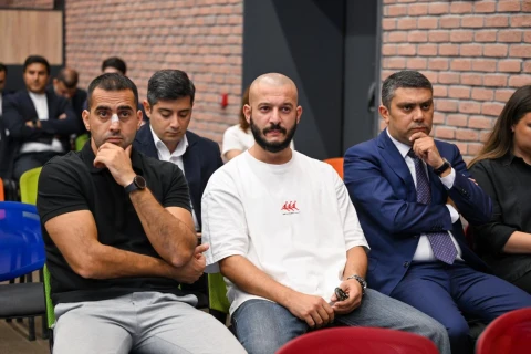 Fərid Qayıbov idman federasiyalarının nümayəndələri ilə 28-ci görüşünü keçirib - FOTO