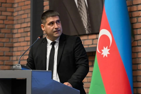 Fərid Qayıbov idman federasiyalarının nümayəndələri ilə 28-ci görüşünü keçirib - FOTO