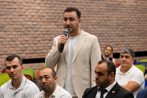 Fərid Qayıbov idman federasiyalarının nümayəndələri ilə 28-ci görüşünü keçirib - FOTO