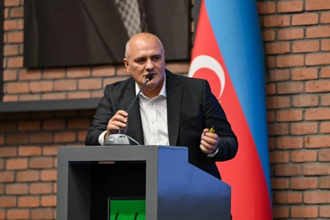 Fərid Qayıbov idman federasiyalarının nümayəndələri ilə 28-ci görüşünü keçirib - FOTO