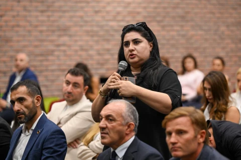 Fərid Qayıbov idman federasiyalarının nümayəndələri ilə 28-ci görüşünü keçirib - FOTO
