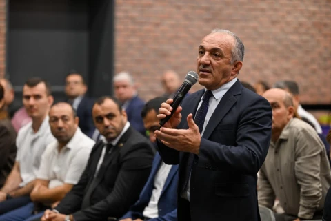 Fərid Qayıbov idman federasiyalarının nümayəndələri ilə 28-ci görüşünü keçirib - FOTO