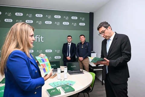 Fərid Qayıbov idman federasiyalarının nümayəndələri ilə 28-ci görüşünü keçirib - FOTO