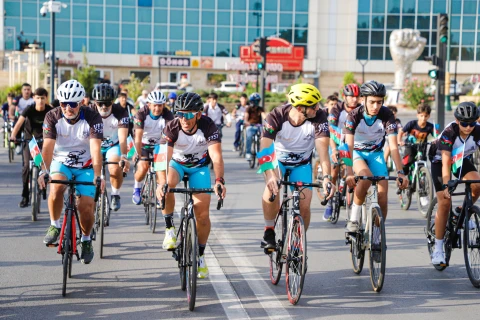 Naxçıvanda “Velo Fest” velosiped festivalı keçirilib