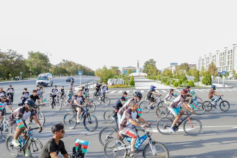 Naxçıvanda “Velo Fest” velosiped festivalı keçirilib