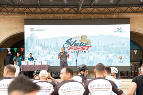 Naxçıvanda “Velo Fest” velosiped festivalı keçirilib