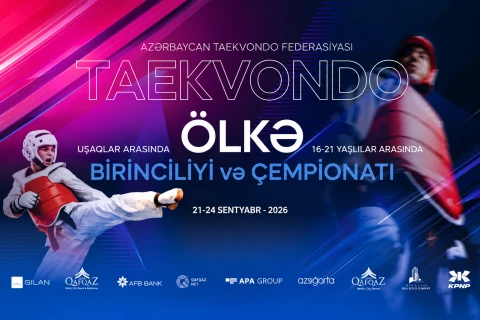 Taekvondo üzrə ölkə birinciliyi və Azərbaycan çempionatı keçiriləcək