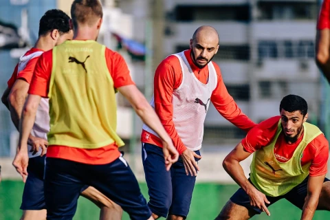 Futbol millimiz Bakıda məşqlərini davam etdirir - FOTO