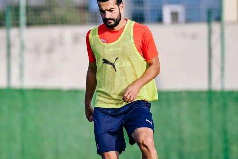 Futbol millimiz Bakıda məşqlərini davam etdirir - FOTO